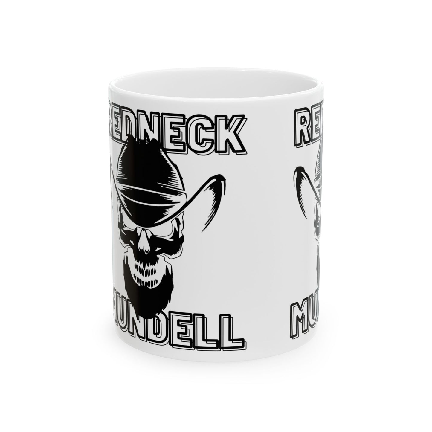 Bearded Skull Ceramic Mug, (11oz, 15oz)