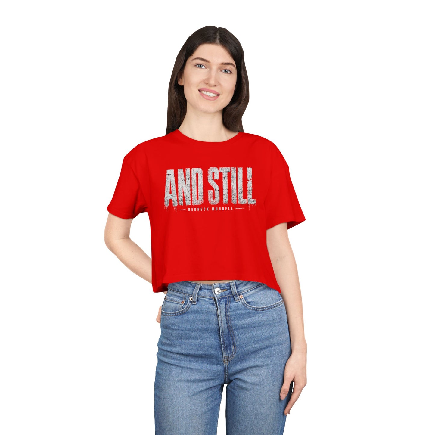 AND STILL Women's Crop Tee