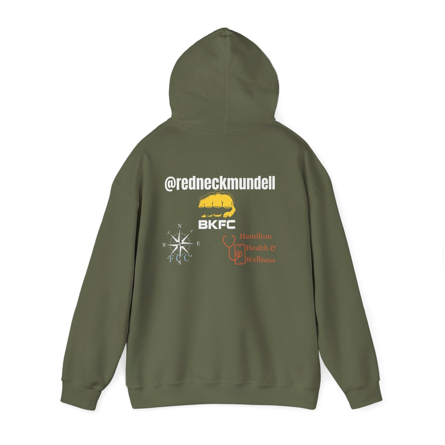 Bearded Skull Hooded Sweatshirt