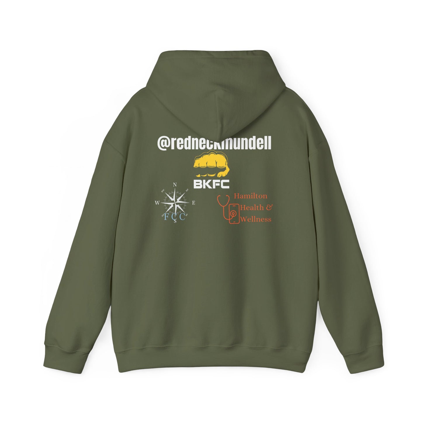 Bearded Skull Hooded Sweatshirt