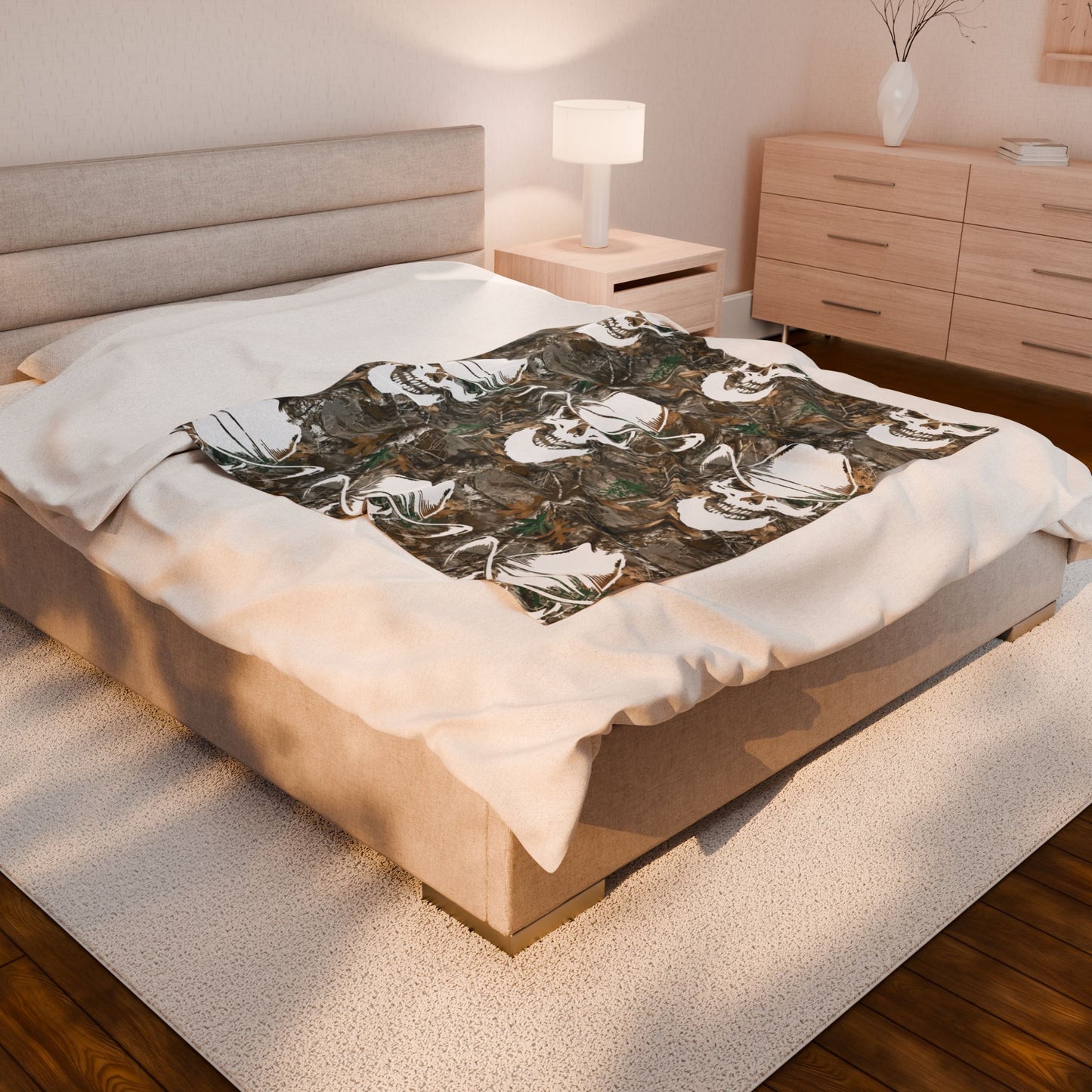 The Redneck Velveteen Plush Blanket