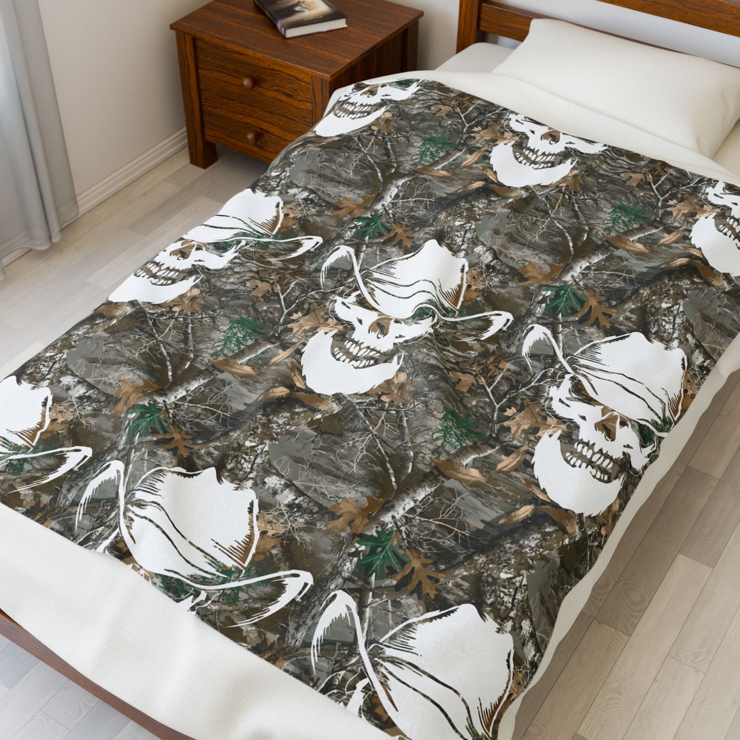 The Redneck Velveteen Plush Blanket