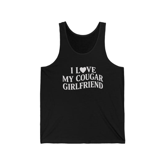 Cougar Girlfriend Men’s Jersey Tank