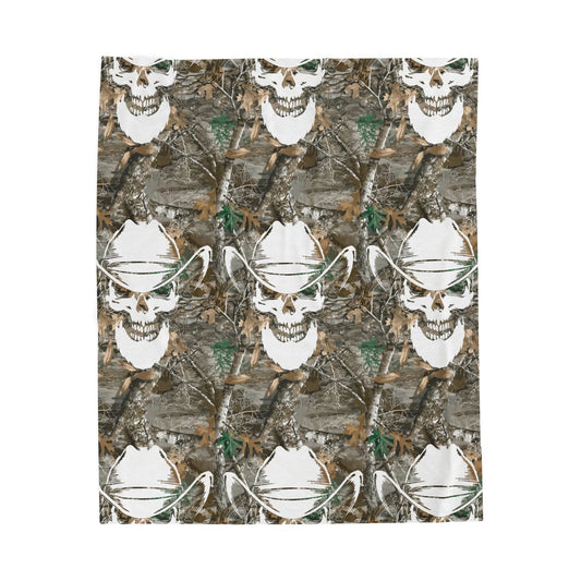 The Redneck Velveteen Plush Blanket