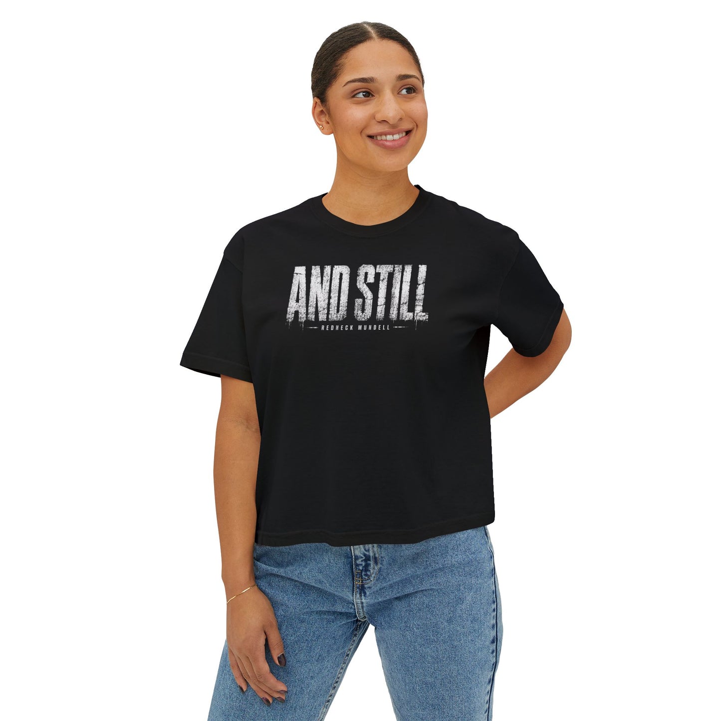 AND STILL comfort colors crop top