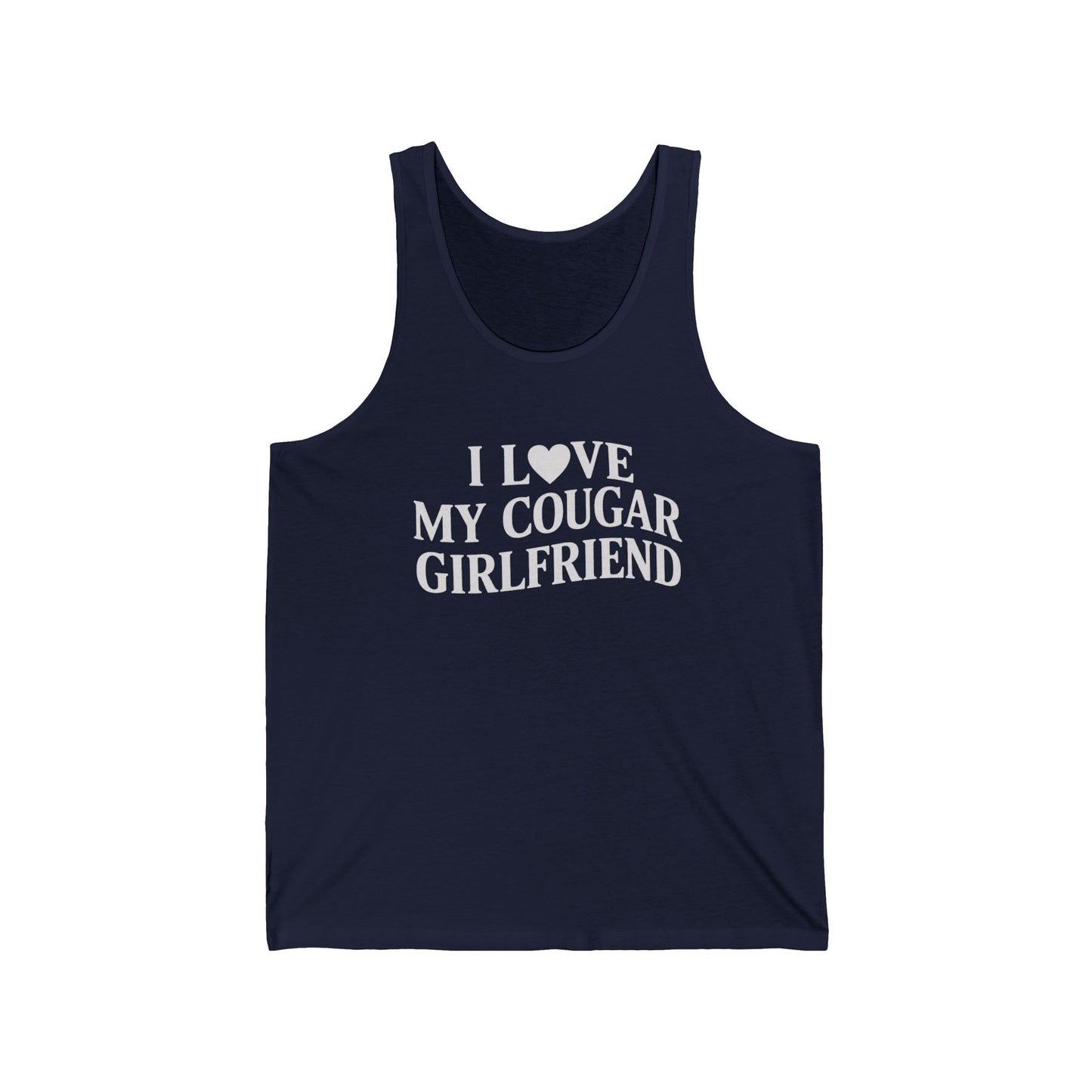 Cougar Girlfriend Men’s Jersey Tank