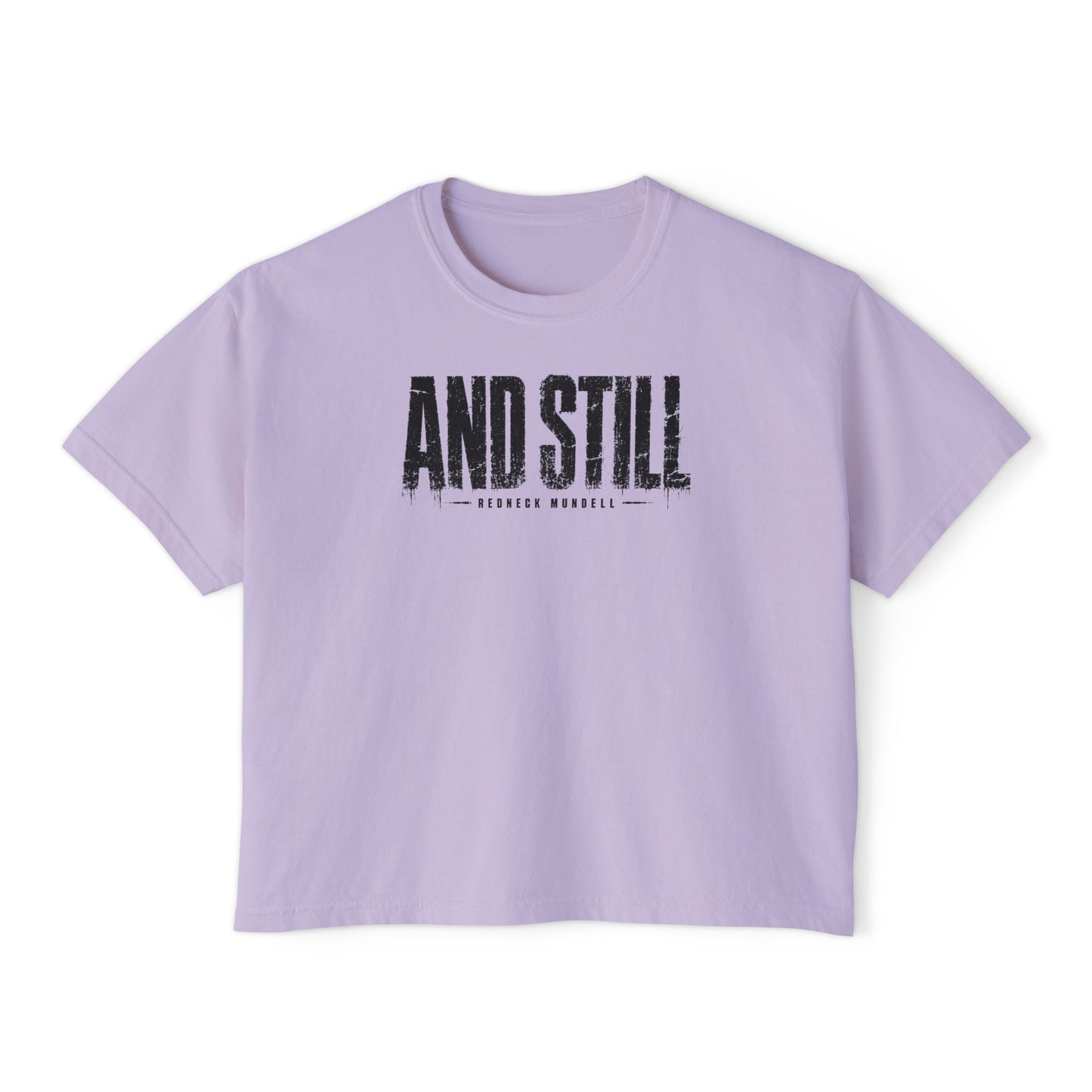 AND STILL comfort colors crop top