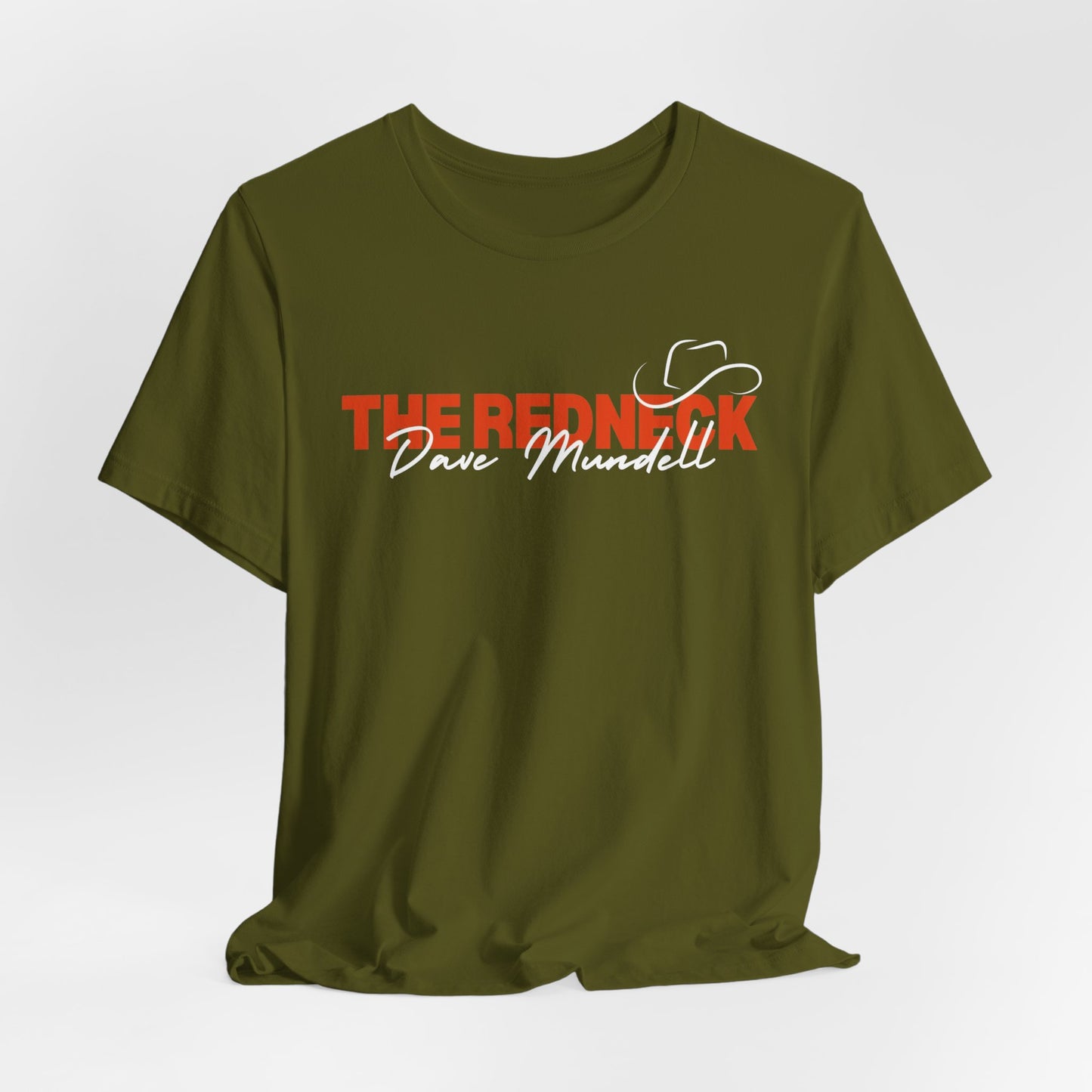 The Redneck Dave Mundell Tee - BKFC Fist Back Graphic T-Shirt