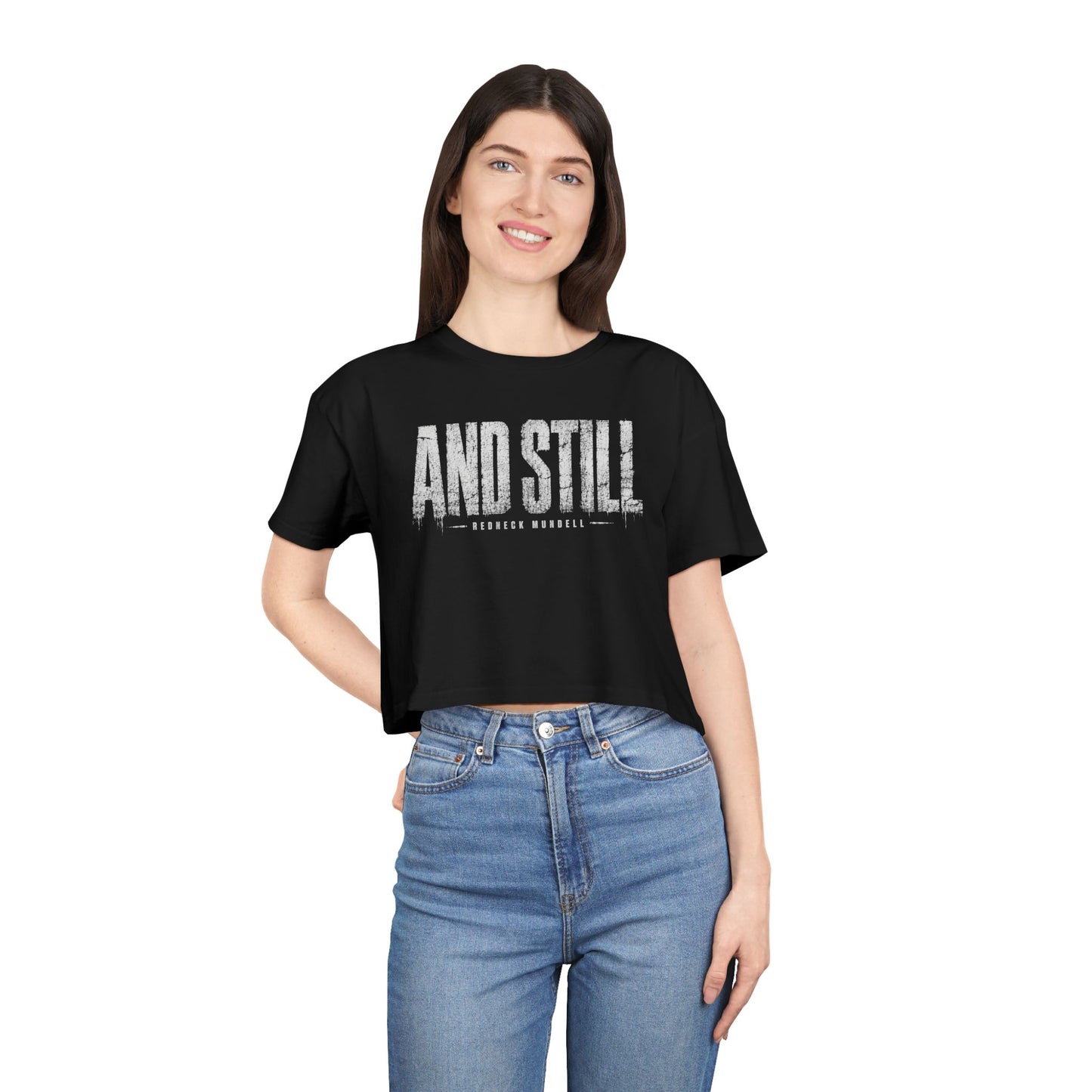 AND STILL Women's Crop Tee