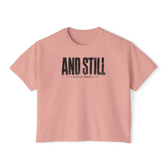 AND STILL comfort colors crop top