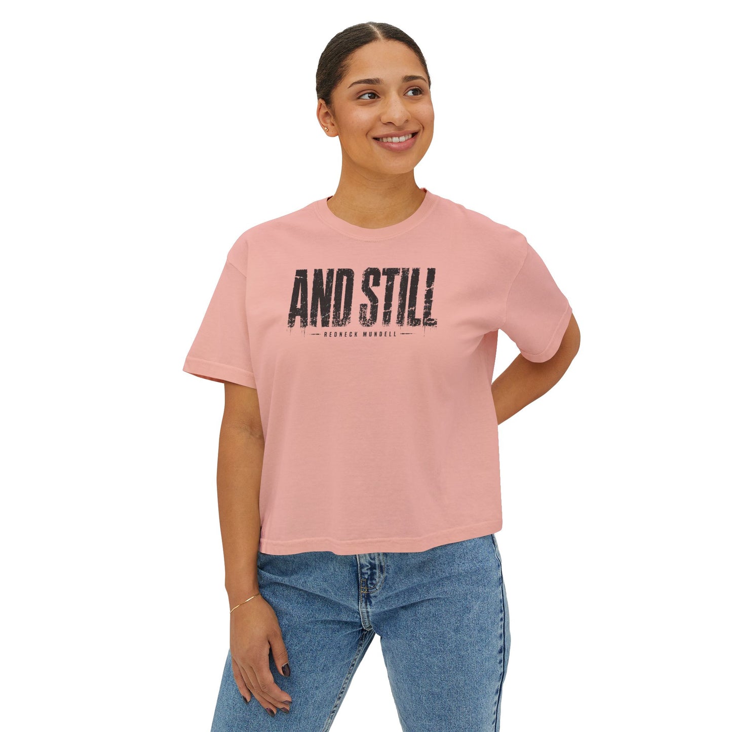 AND STILL comfort colors crop top
