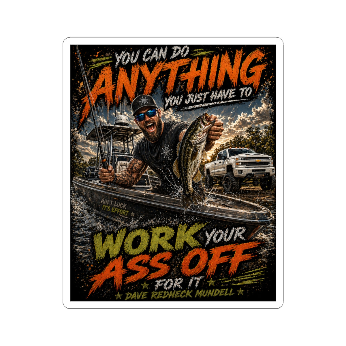 Dave Mundell  Sticker 6x6